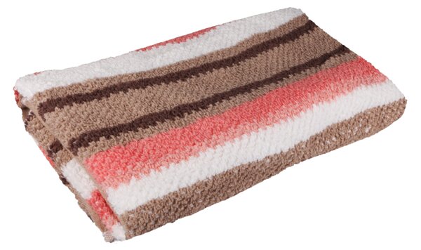 TP Froté ručník 50x100 - Pruhy růžovo-hnědé
