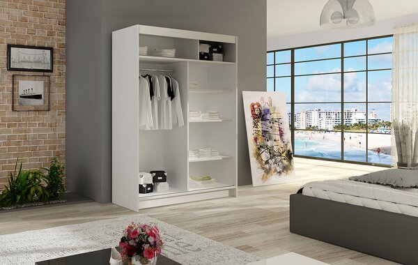 Skříň Miami VI čokoládová - FALCO