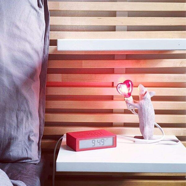 Seletti designové stolní lampy Mouse Lamp Step Love USB