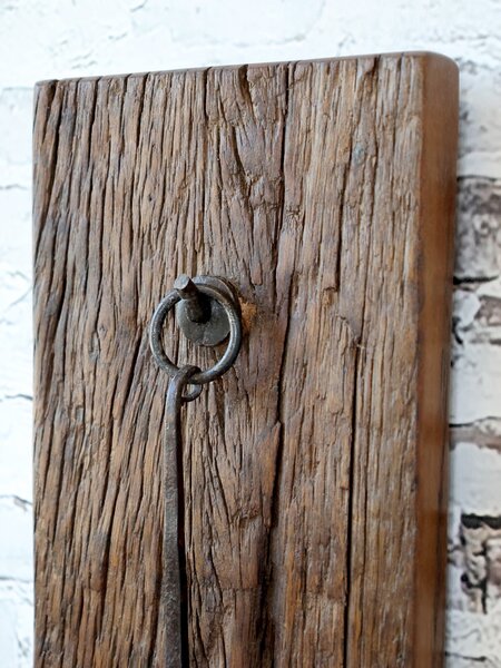 Dřevěný nástěnný svícen Grimaud Unit - 15*2*46 cm - Chic Antique