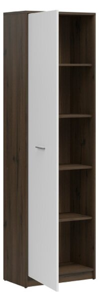 Nepo Plus policová skříň REG1D, univerzální, Dub ušlechtilý/bílá