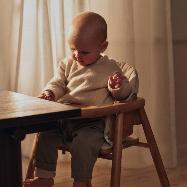 FERM LIVING Dětská jídelní židle Muru, Natural Oak