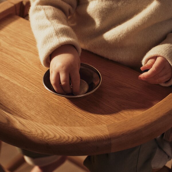 FERM LIVING Dětská jídelní židle Muru, Natural Oak