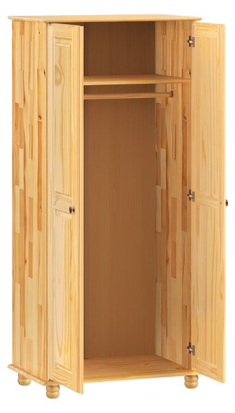 Skříň 2dveřová 8860K lak, kovové úchytky