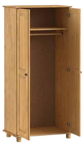 Skříň 2dveřová 8860VK vosk, kovové úchytky