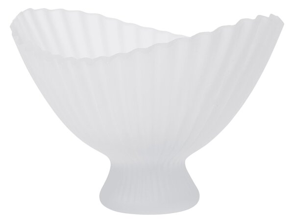 FERM LIVING Skleněná mísa Fountain, Large, 28, Frosted
