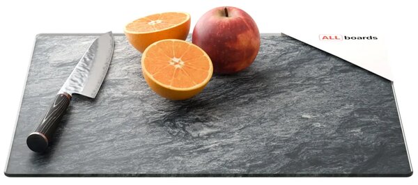 Skleněná krájecí deska GRANIT / SKÁLA / KÁMEN 30 × 40 cm – kuchyňská deska, ochranná deska, skleněný tác, DK30x40_00011