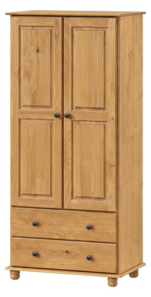 Skříň 2dveřová 8850VK vosk, kovové úchytky