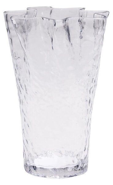 Skleněná váza (výška 30 cm) Ruffle – Hübsch