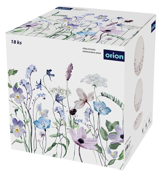 Porcelánová jídelní sada 18 ks Louka – Orion