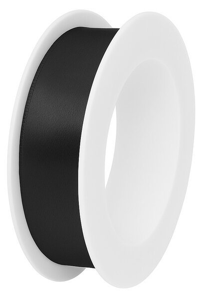 Stuha saténová černá 15mm x 3m (6,-Kč/m)