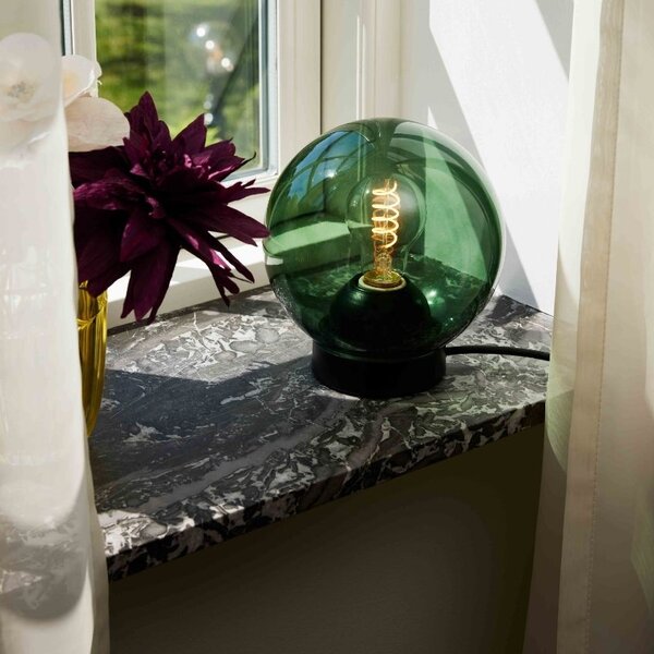 Halo Design Skleněná stolní lampa Bubbles
