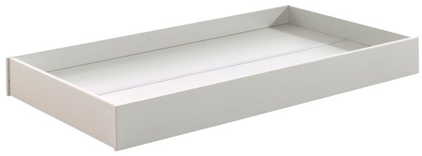 Bílá borovicová zásuvka k posteli Vipack Toddler 138 x 73 cm