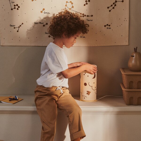 FERM LIVING Látková mapa Constellation, Undyed
