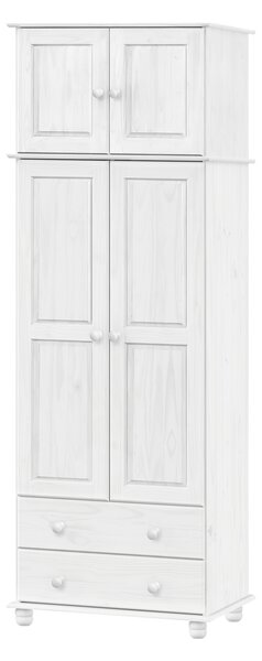 Skříň 2dveřová 8850B bílý lak