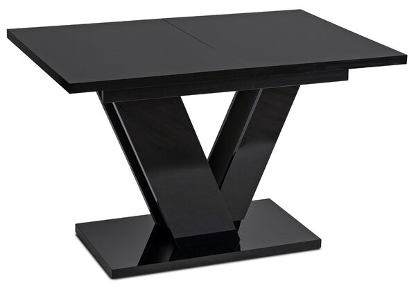 JAKS Jídelní stůl Clark 120 cm Black Gloss Glamour