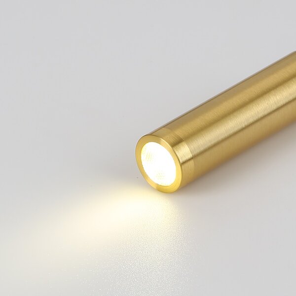Immax GOAL 2 Vypínače designové nástěnné LED svítidlo 7W, ČERNÁ+ZLATÁ