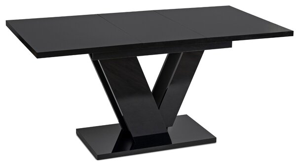 JAKS Jídelní stůl Clark 120 cm Black Gloss Glamour