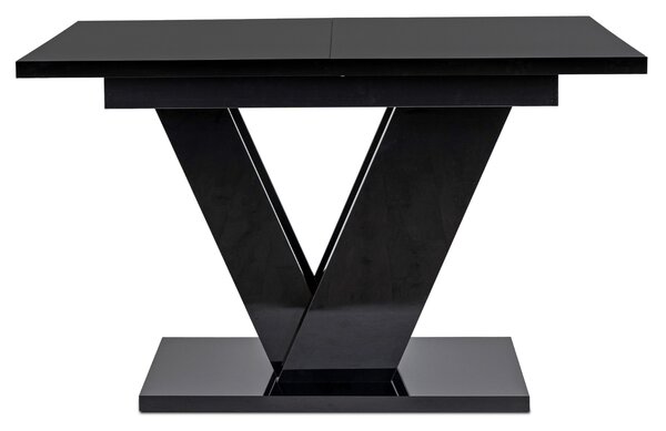 JAKS Jídelní stůl Clark 120 cm Black Gloss Glamour