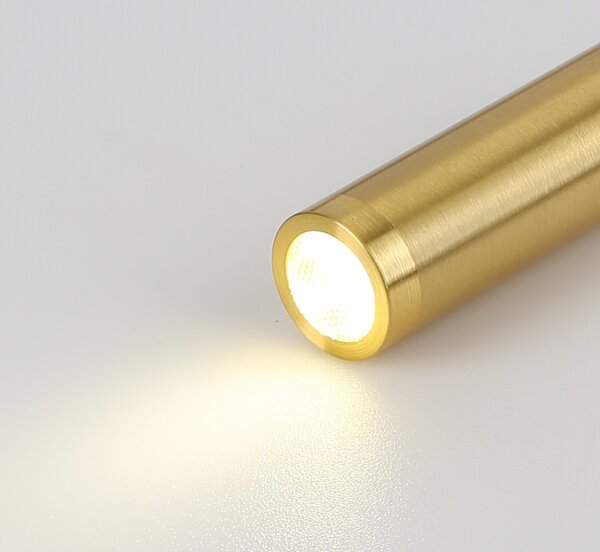 Immax GOAL USB + VYPÍNAČ designové nástěnné LED svítidlo 3W,BLACK+GOLD