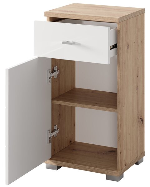 Szynaka Koupelnová skříňka Sting 45 38 cm dub artisan/bílá