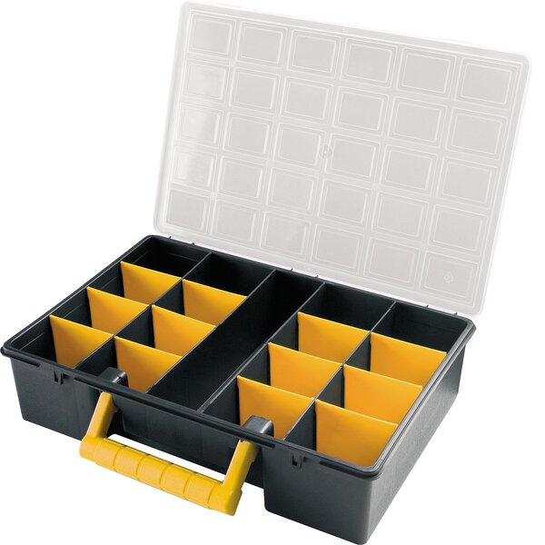 ARTPLAST Organizér s volitelnými přihrádkami a madlem, 362x250x85 mm