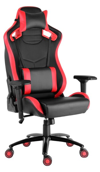 Herní židle RACING PRO ZK-088 XL černo-červená