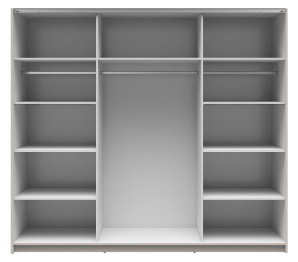 TETRIX šatní skříň SZF/220/2M, kašmír