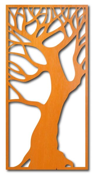 Dřevěný nástěnný obraz stromu - ROBUSTT: Přírodní překližka - Topol přírodní 30 x 15 cm 3785-37768 PR0192 HEU-