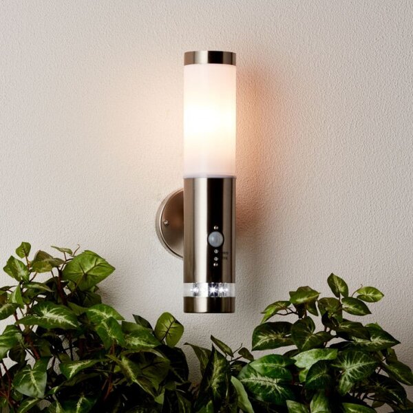 Brilliant G96131/82 Venkovní nástěnné LED svítidlo BOLE senzor