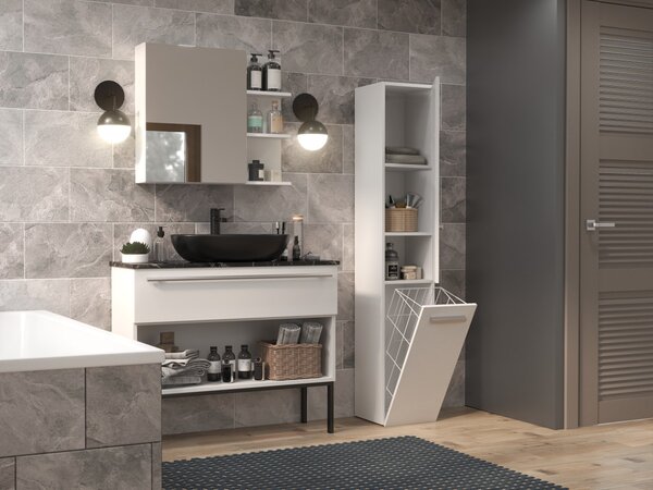 TP Living Koupelnová skříňka NEL IV bílá mat