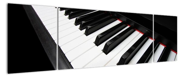 Obraz: klavír (170x50cm)