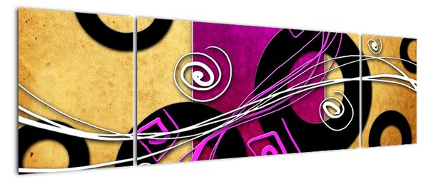 Abstraktní obraz (170x50cm)