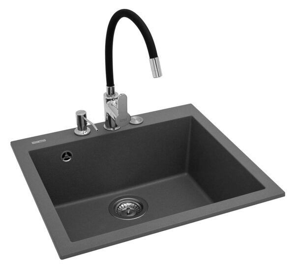 SINKS FLEXIA CHROM vodovodní baterie, leks/černá