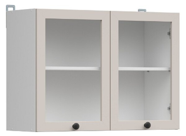 Junona Ramka skříňka 80 cm, bílá/kašmír