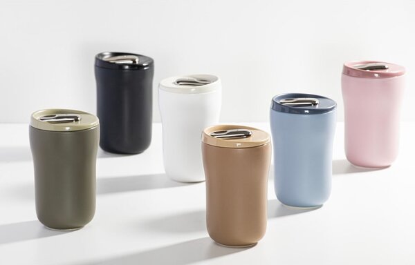 Bílý termo hrnek 350 ml Eco – Ladelle