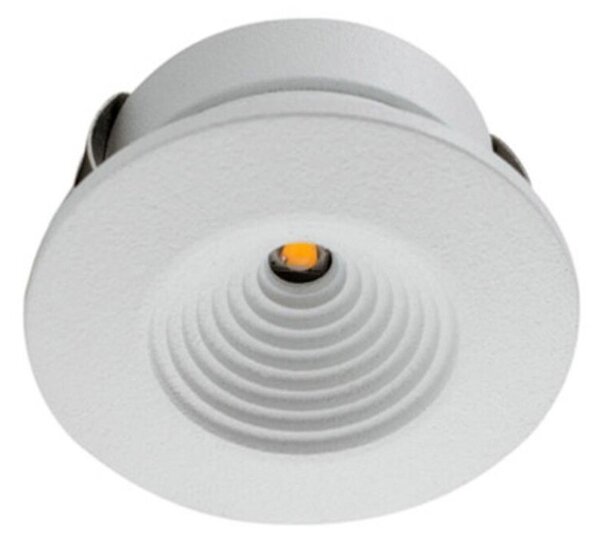 SLC vestavné LED svítidlo MiniOne Fixed 2,1 W 3 V 2700 K stmívatelné IP44 32 mm 100° Ra90 bílé