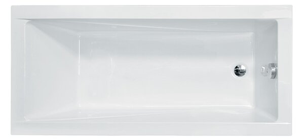 Akrylátová obdélníková vana Modern 150 (150x70x39 cm | objem: 149 l) #WAM-150-MO | Besco