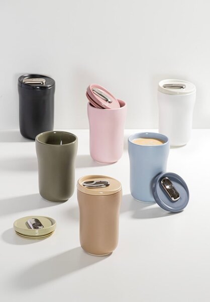 Bílý termo hrnek 350 ml Eco – Ladelle