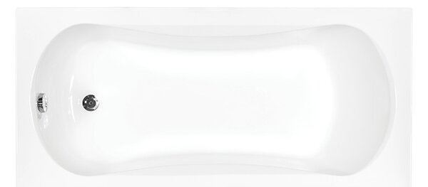 Besco Akrylátová obdélníková vana Aria ProSafe 140x70 (150x70) Barva: Bílá, Rozměry (cm): 150x70
