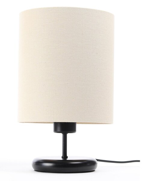 BPS koncept Stolní lampa BOHO béžové, 1xE27, v. 32 cm Barva: Černá