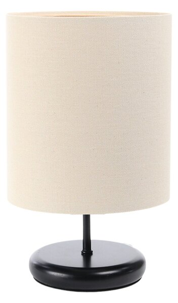 BPS koncept Stolní lampa BOHO béžové, 1xE27, v. 32 cm Barva: Černá
