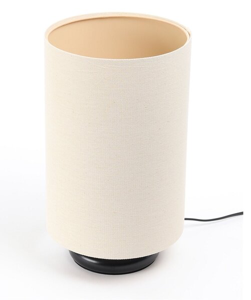 BPS koncept Stolní lampa BOHO béžové, 1xE27, v. 34 cm Barva: Černá