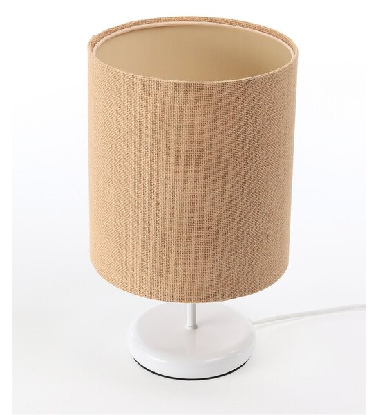 BPS koncept Stolní lampa BOHO přírodní juta, 1xE27, v. 32 cm Barva: Černá