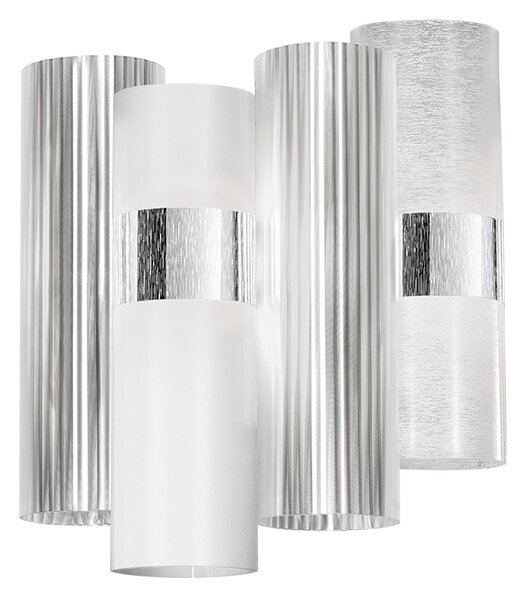 Slamp La-Lollo white applique, designové nástěnné svítidlo, 2x5W LED E14, výška 30cm