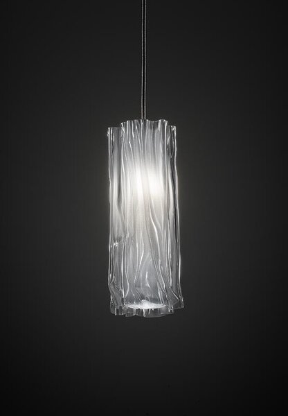 SLAMP ACRSS00PRS01B00000EU Accordéon vertical, designové svítidlo s prismou, 1x10W E14, výška 30cm