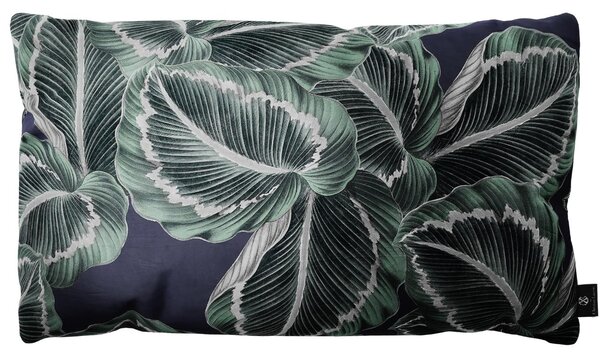 -25 % Dny MOMENTI– CXL by Christian Lacroix Zeleno modrý sametový polštář CXL Jungle 52 x 28 cm s motivem