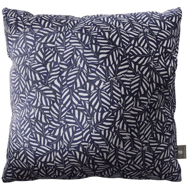 -25 % Dny MOMENTI– CXL by Christian Lacroix Modro bílý sametový polštář CXL Navy 40 x 40 cm s motivem