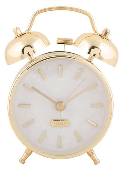 Budík ø 8 cm Pearl Glow – Karlsson