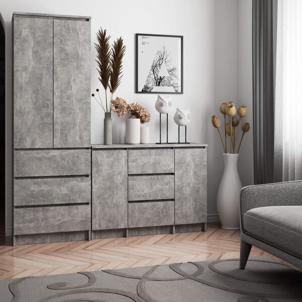 Komoda Kalista VI (beton). Akce -13%